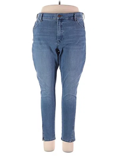Pre-owned Express Jeans In Blue