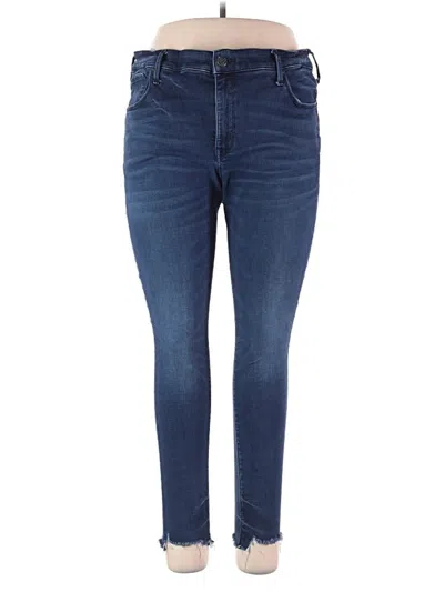 Pre-owned Express Jeans In Blue