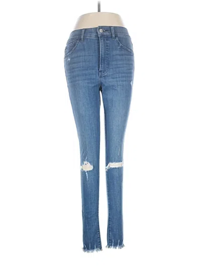 Pre-owned Express Jeans In Blue