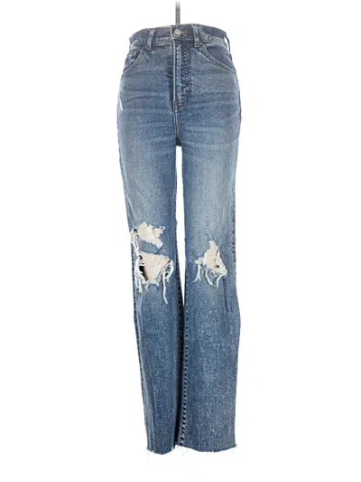 Pre-owned Express Jeans In Blue