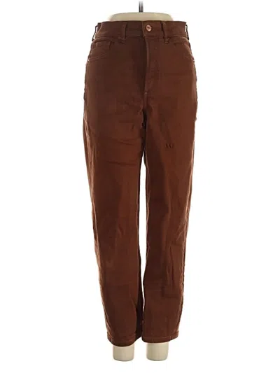 Pre-owned Express Jeans In Brown