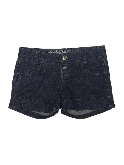 Pre-owned Express Jeans Denim Shorts In Blue