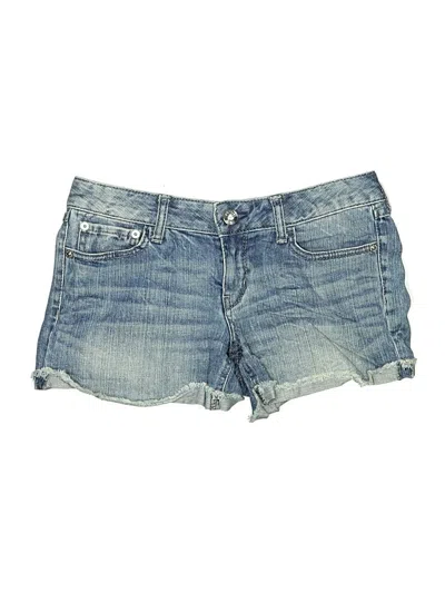 Pre-owned Express Jeans Denim Shorts In Blue