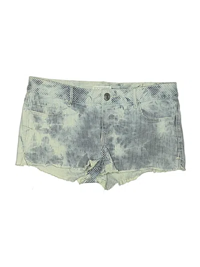 Pre-owned Express Jeans Denim Shorts In Blue