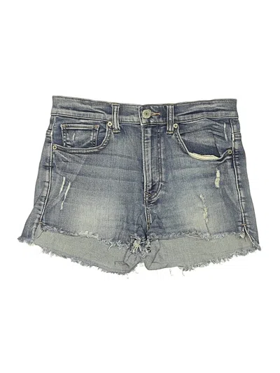 Pre-owned Express Jeans Denim Shorts In Blue