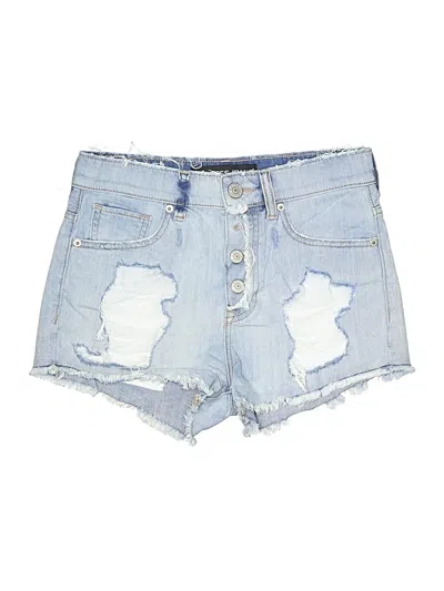 Pre-owned Express Jeans Denim Shorts In Blue