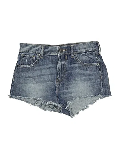 Pre-owned Express Jeans Denim Shorts In Blue