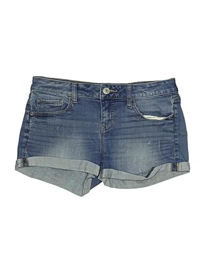 Pre-owned Express Jeans Denim Shorts In Blue