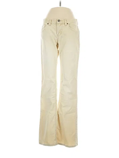 Pre-owned Express Jeans In Gold