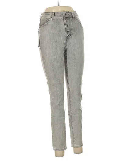 Pre-owned Express Jeans In Gray