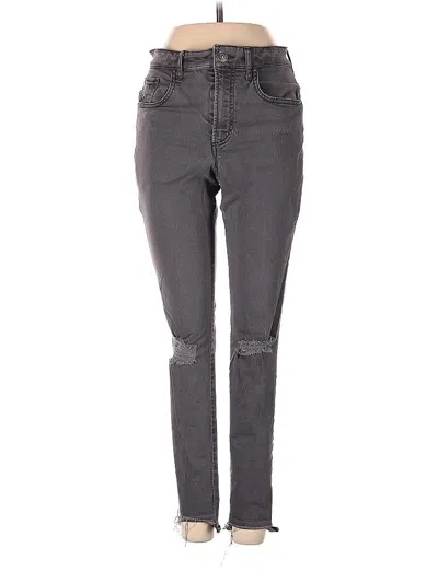 Pre-owned Express Jeans In Gray