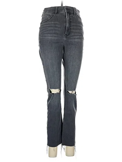 Pre-owned Express Jeans In Gray