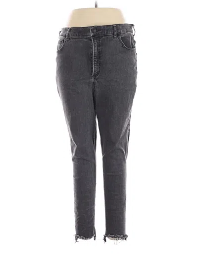 Pre-owned Express Jeans In Gray