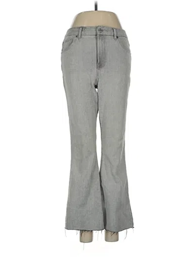 Pre-owned Express Jeans In Gray