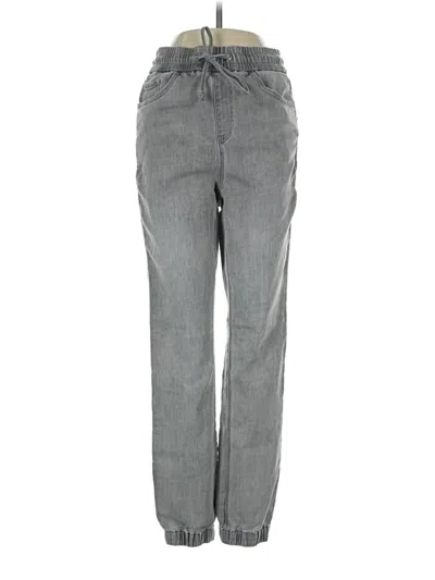Pre-owned Express Jeans In Gray