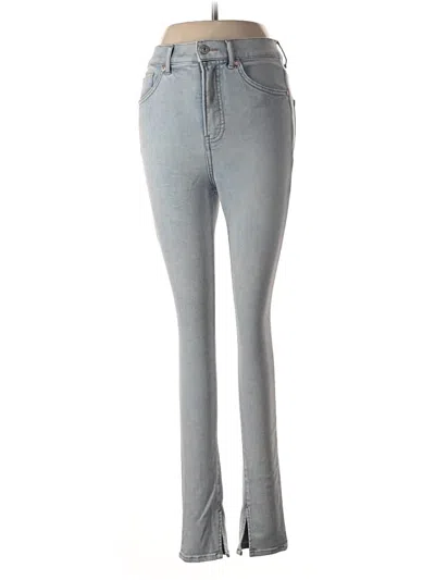 Pre-owned Express Jeans In Gray