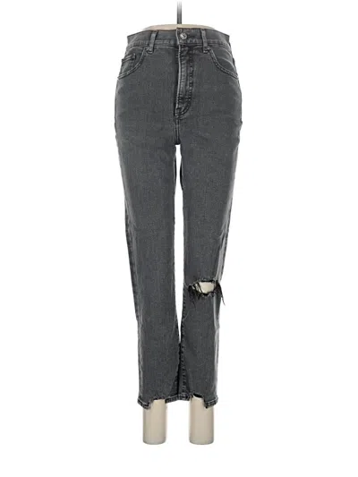 Pre-owned Express Jeans In Gray