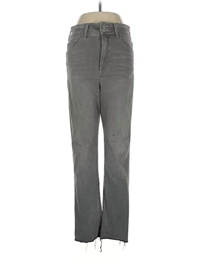 Pre-owned Express Jeans In Gray