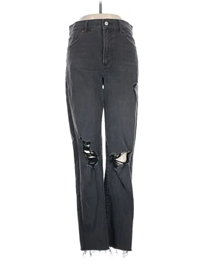 Pre-owned Express Jeans In Gray