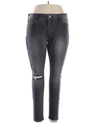 Pre-owned Express Jeans In Gray