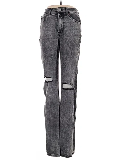 Pre-owned Express Jeans In Gray