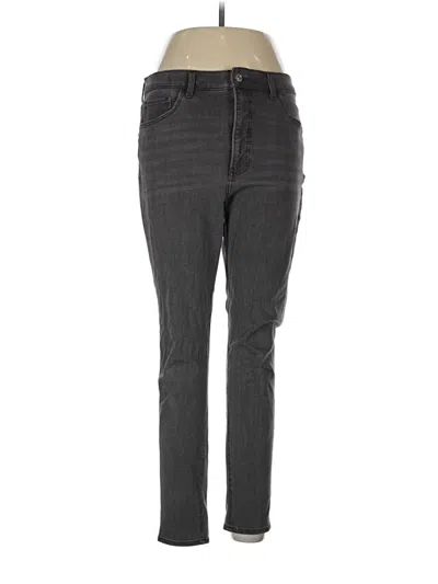 Pre-owned Express Jeans In Gray