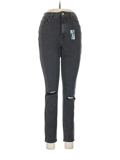 Pre-owned Express Jeans In Gray