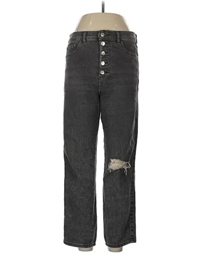 Pre-owned Express Jeans In Gray