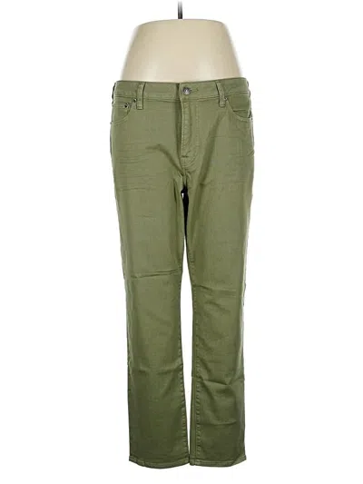 Pre-owned Express Jeans In Green