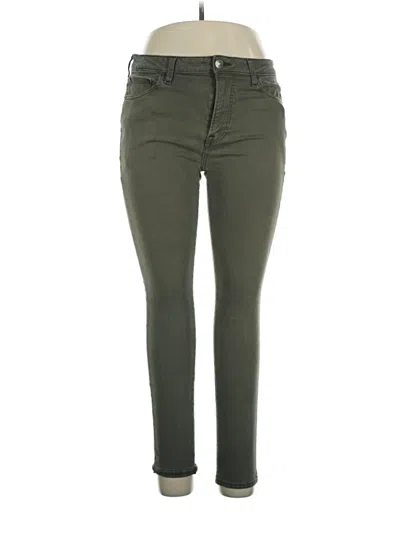 Pre-owned Express Jeans In Green