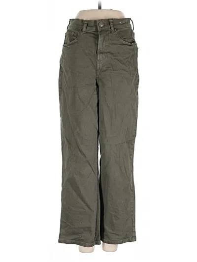 Pre-owned Express Jeans In Green