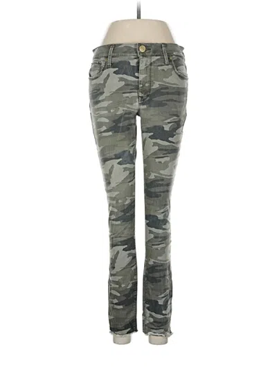 Pre-owned Express Jeans In Green