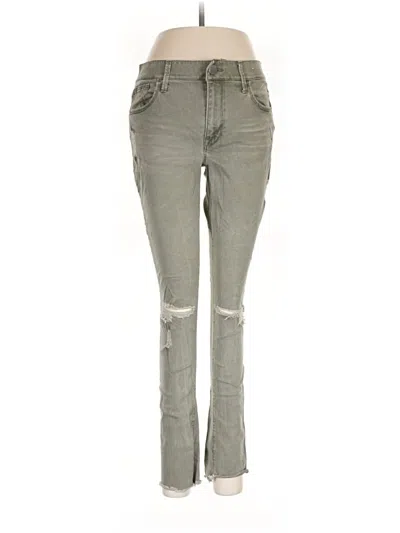 Pre-owned Express Jeans In Green