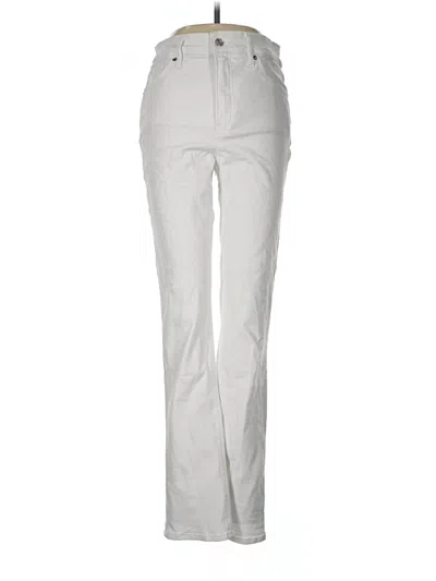 Pre-owned Express Jeans In Ivory