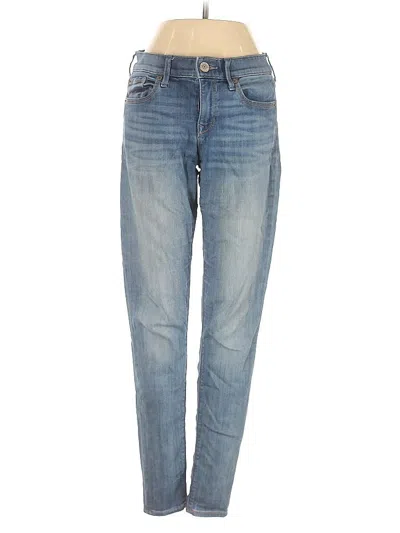Pre-owned Express Jeans Jeans In Blue