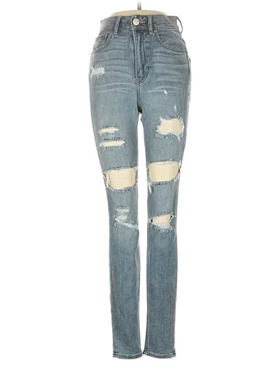 Pre-owned Express Jeans Jeans In Blue