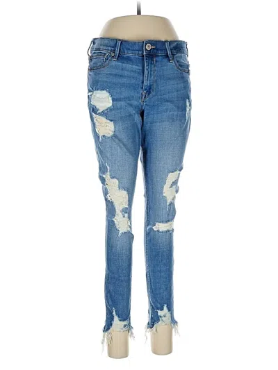 Pre-owned Express Jeans Jeans In Blue