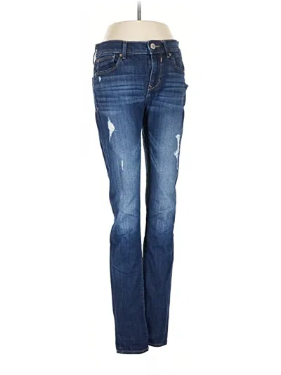 Pre-owned Express Jeans Jeans In Blue