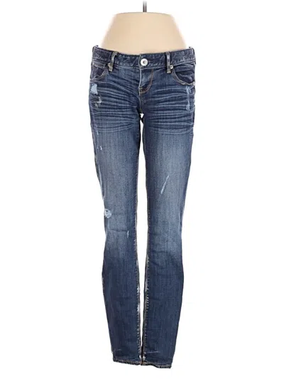 Pre-owned Express Jeans Jeans In Blue
