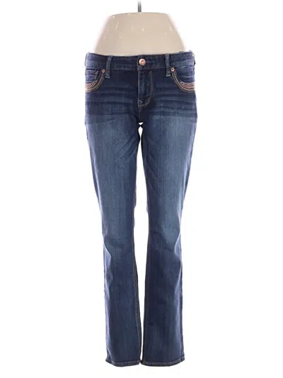 Pre-owned Express Jeans Jeans In Blue