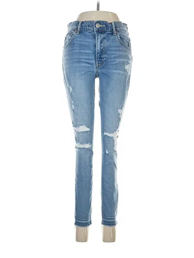 Pre-owned Express Jeans Jeans In Blue
