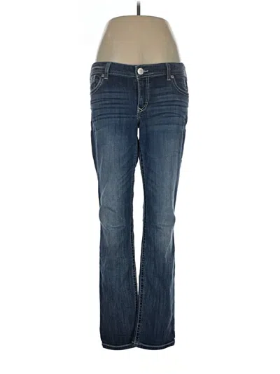 Pre-owned Express Jeans Jeans In Blue