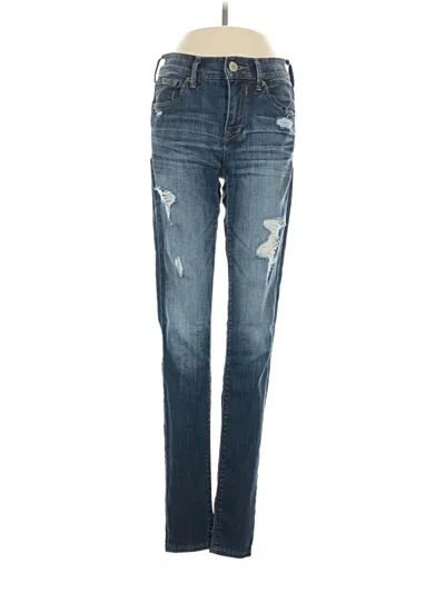 Pre-owned Express Jeans Jeans In Blue