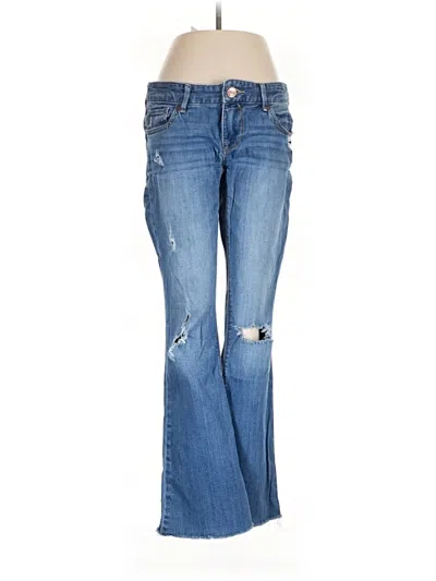 Pre-owned Express Jeans Jeans In Blue