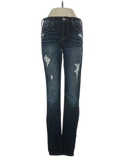 Pre-owned Express Jeans Jeans In Blue