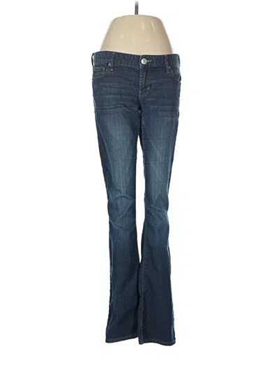 Pre-owned Express Jeans Jeans In Blue