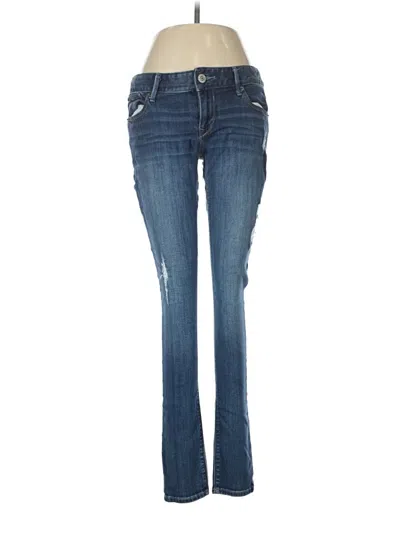 Pre-owned Express Jeans Jeans In Blue