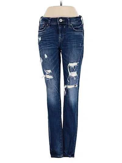 Pre-owned Express Jeans Jeans In Blue