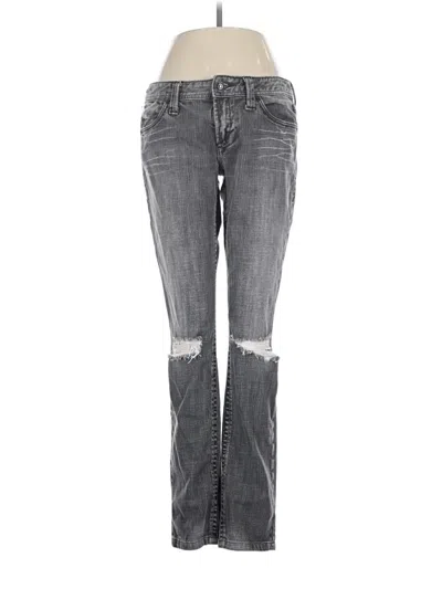Pre-owned Express Jeans Jeans In Gray