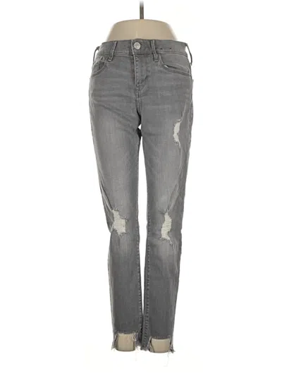 Pre-owned Express Jeans Jeans In Gray
